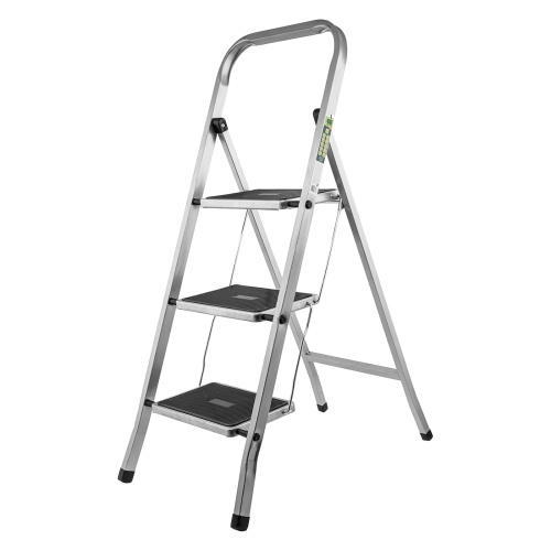 Стремянка 3 ступени, с полимерными ковриками, Сибртех по ценам производителя в Челябинске с доставкой по всей России