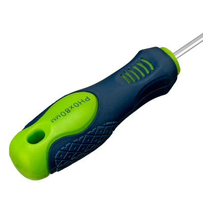 Отвертка, PH0 х 80 мм, CrV, двухкомпонентная рукоятка Сибртех по ценам производителя в Челябинске с доставкой по всей России