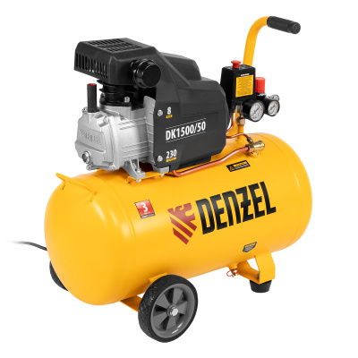 Компрессор воздушный DK1500/50, Х-PRO 1.5 кВт, 230 л/мин, 50 л Denzel по ценам производителя в Челябинске с доставкой по всей России