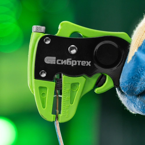 Щипцы для зачистки электропроводов, сечением: 0.2-3.5 мм2, функция обрезания проводов Сибртех по ценам производителя в Челябинске с доставкой по всей России