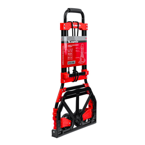 Тележка хозяйственная, складная, 2 колесная, грузоподъемность 80 кг Matrix по ценам производителя в Челябинске с доставкой по всей России