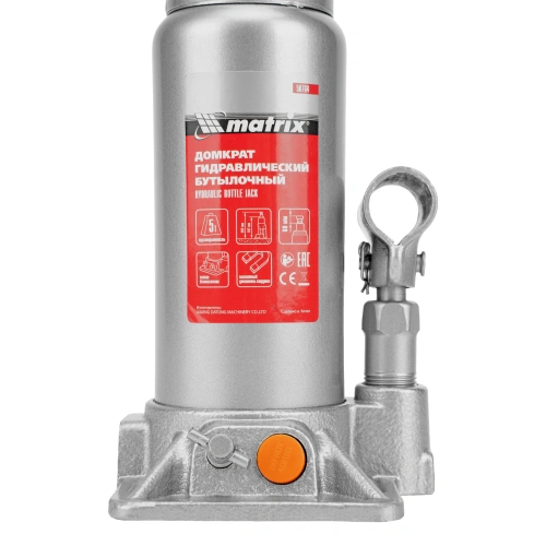 Домкрат гидравлический бутылочный, 5 т, h подъема 197-382 мм Matrix по ценам производителя в Челябинске с доставкой по всей России