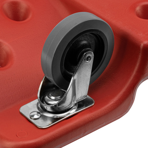 Лежак ремонтный на шести колесах, 1000 х 475 х 128 мм, пластиковый Matrix по ценам производителя в Челябинске с доставкой по всей России