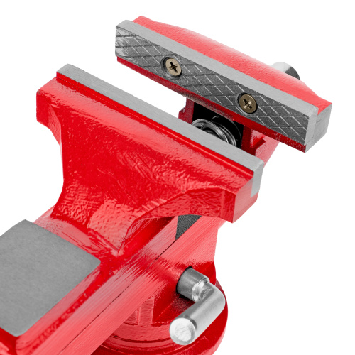 Тиски слесарные, 80 мм, настольные, поворотные, c наковальней MTX по ценам производителя в Челябинске с доставкой по всей России