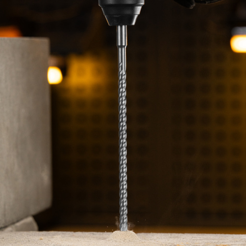 Бур по бетону, цельная крестовая пластина, 10x315 мм, SDS PLUS Denzel по ценам производителя в Челябинске с доставкой по всей России