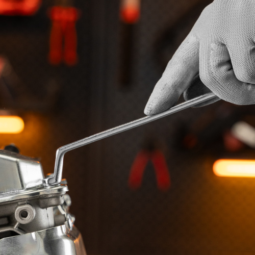 Ключ накидной коленчатый, 8 х 10 мм, хромированный Sparta по ценам производителя в Челябинске с доставкой по всей России