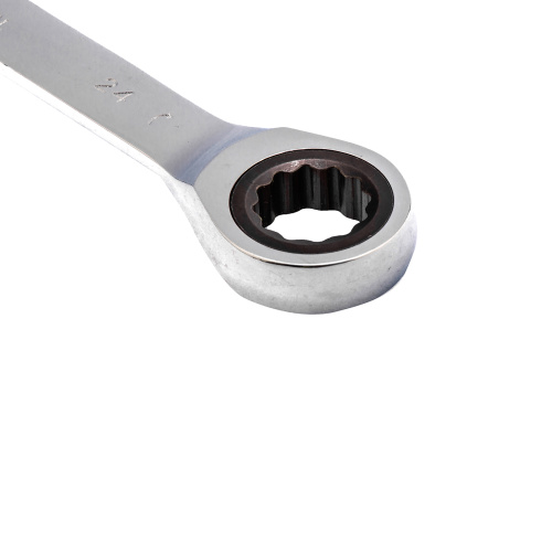 Ключ комбинированный трещоточный, 24 мм, CrV, зеркальный хром Matrix по ценам производителя в Челябинске с доставкой по всей России