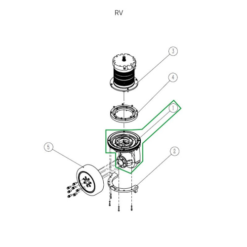 Редуктор ведущего колеса для ричтрака RV (45 об/мин, АС) по ценам производителя в Челябинске с доставкой по всей России