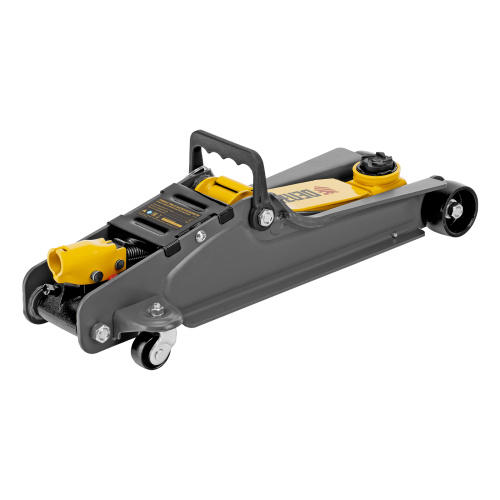 Домкрат гидравлический подкатной с фиксатором, 2,5 т, 85-385 мм Denzel по ценам производителя в Челябинске с доставкой по всей России