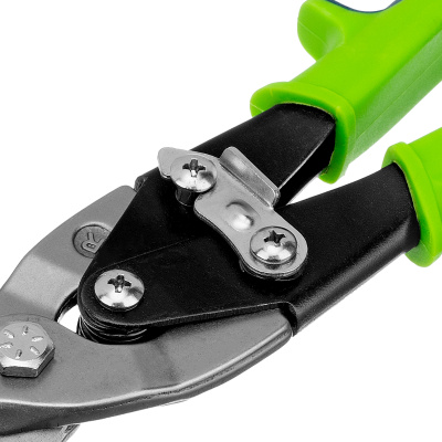 Ножницы по металлу, 250 мм, правый рез, сталь С55, двухкомпонентные рукоятки СИБРТЕХ по ценам производителя в Челябинске с доставкой по всей России