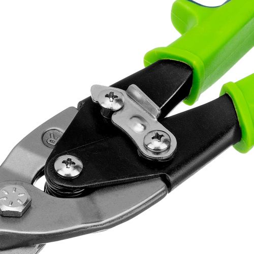 Ножницы по металлу, 250 мм, правый рез, сталь С55, двухкомпонентные рукоятки СИБРТЕХ по ценам производителя в Челябинске с доставкой по всей России