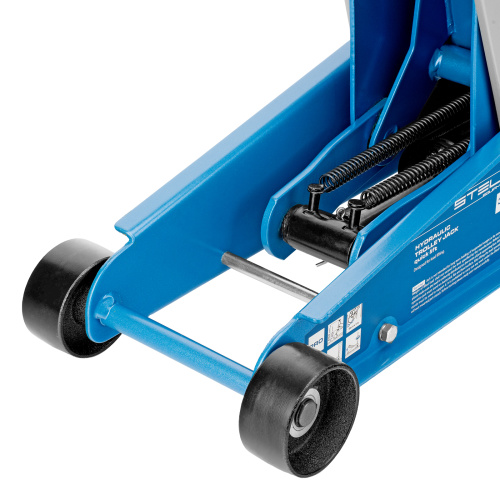 Домкрат гидравлический подкатной, 3 т, 120-450 мм, быстрый подъем, проф. Stels по ценам производителя в Челябинске с доставкой по всей России