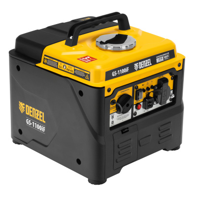 Генератор инверторный GS-1100iF, 1,1 кВт, 230 В, ручной старт DENZEL купить в Москве с доставкой по всей России | ProtosMarket.ru