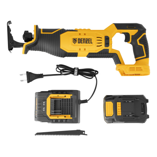 Пила сабельная аккумуляторная RS-180, Li-Ion, 20 В Denzel по ценам производителя в Челябинске с доставкой по всей России