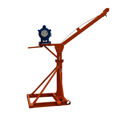 Мини-кран строительный TOR KM с поворотной стрелой и лебедкой KCD 500 кг 60 м 380В по ценам производителя в Челябинске с доставкой по всей России