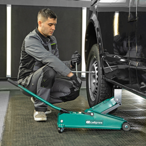 Домкрат гидравлический подкатной, 3 т, 192-532 мм, SUV Сибртех по ценам производителя в Челябинске с доставкой по всей России