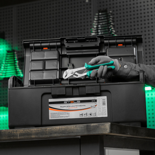 Ящик для инструментов, усиленный 24" Stels по ценам производителя в Челябинске с доставкой по всей России