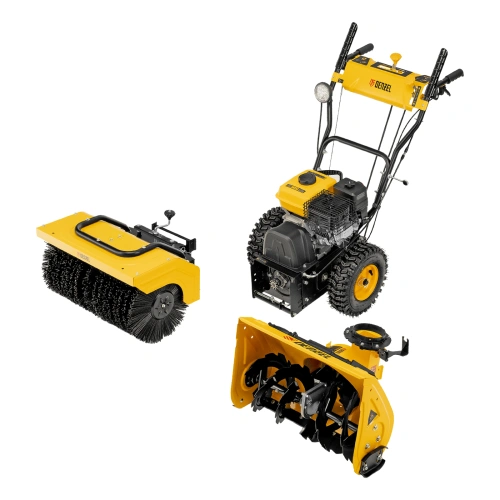Гибридная снегоуборочная машина с функц. подметания SWB-600, 212 сс, руч. старт, 2 насадки Denzel по ценам производителя в Челябинске с доставкой по всей России