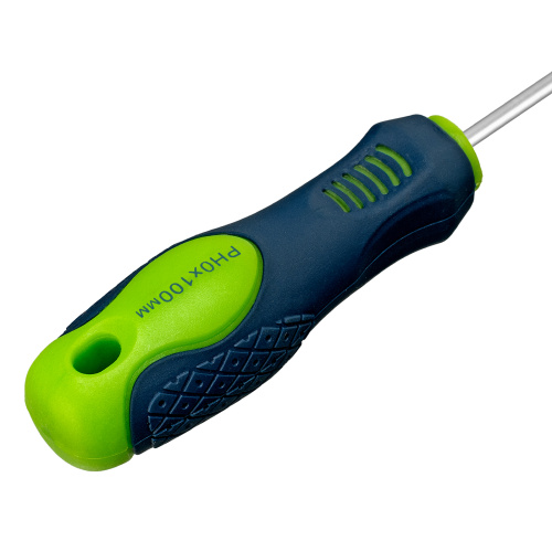 Отвертка, PH0 х 100 мм, CrV, двухкомпонентная рукоятка Сибртех по ценам производителя в Челябинске с доставкой по всей России