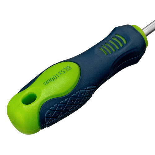 Отвертка, SL5 х 100 мм, CrV, двухкомпонентная рукоятка Сибртех по ценам производителя в Челябинске с доставкой по всей России