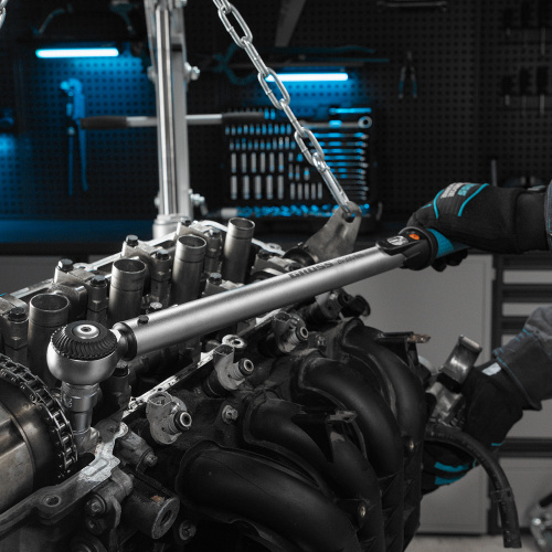 Ключ динамометрический, 20-200 Нм, 1/2", CrV Gross по ценам производителя в Челябинске с доставкой по всей России