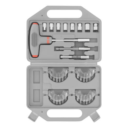 Отвертка с Т-образной эргономичной ручкой и набором насадок, 36 шт, CrV, пластиковый бокс Matrix по ценам производителя в Челябинске с доставкой по всей России