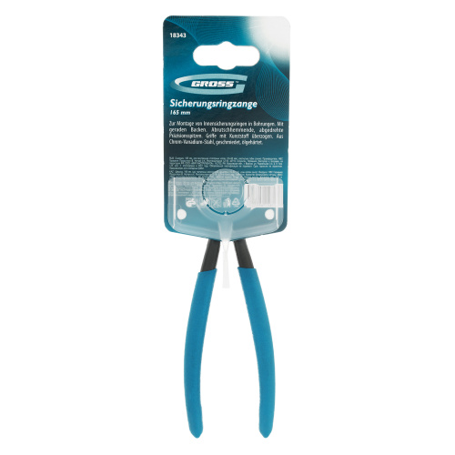 Съемник, 165 мм, для внутренних стопорных колец (19-60 мм) изогнутые губки (сжим) Gross по ценам производителя в Челябинске с доставкой по всей России
