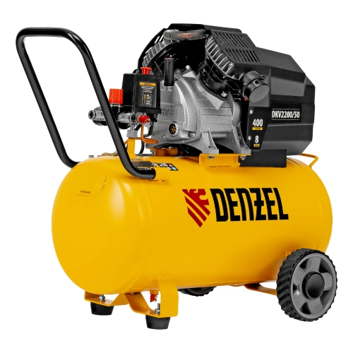 Компрессор воздушный DKV2200/50, Х-PRO 2.2 кВт, 400 л/мин, 50 л Denzel по ценам производителя в Челябинске с доставкой по всей России