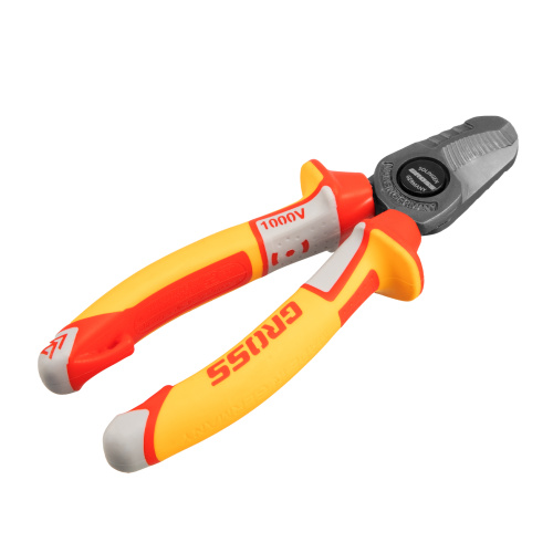 Кабелерез, диэлектрические рукоятки до 1000 В, трехкомпонентные рукоятки, 160 мм Gross по ценам производителя в Челябинске с доставкой по всей России