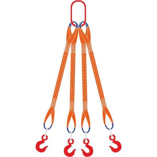 Строп текстильный 4СТ, 25т - 10м по ценам производителя в Челябинске с доставкой по всей России