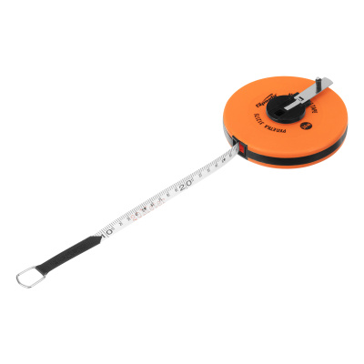 Рулетка геодезическая, 20 м х 12,5 мм, лента ПВХ, закрытый круглый корпус Sparta по ценам производителя в Челябинске с доставкой по всей России