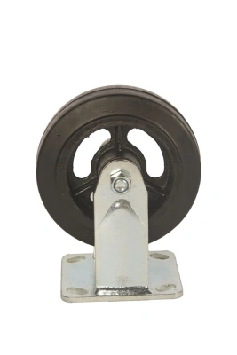 Колесо большегрузное неповоротное FCd 63 150 мм обрезиненное (F) по ценам производителя в Челябинске с доставкой по всей России