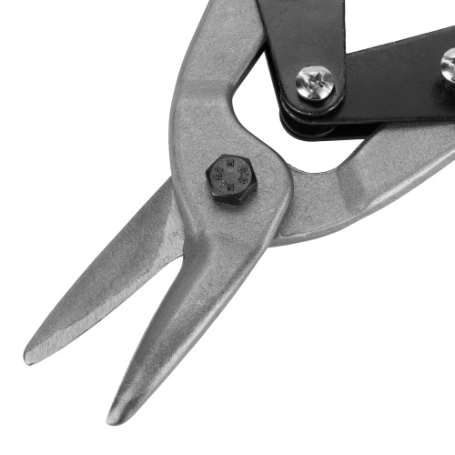 Ножницы по металлу, 250 мм, пряморежущие, обливные рукоятки Sparta по ценам производителя в Челябинске с доставкой по всей России