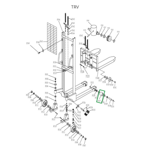 Ролик подвильный 74х58 для TRV черный полиуретановый по ценам производителя в Челябинске с доставкой по всей России