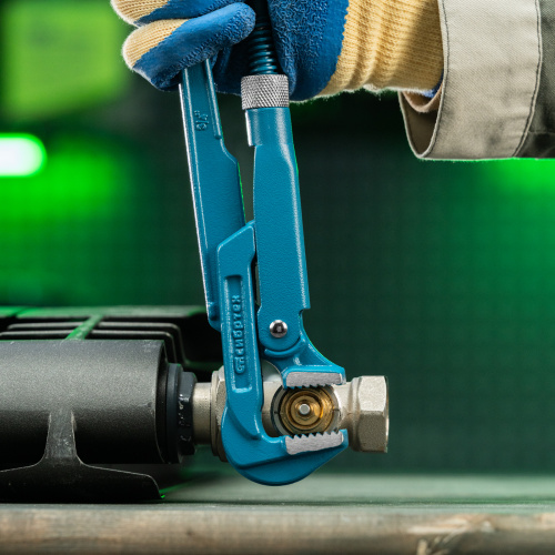 Ключ трубный рычажный №0, 3/4", литой, тип "L" Сибртех по ценам производителя в Челябинске с доставкой по всей России