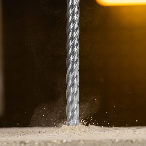 Бур по бетону, цельная крестовая пластина, 12x315 мм, SDS PLUS Denzel по ценам производителя в Челябинске с доставкой по всей России