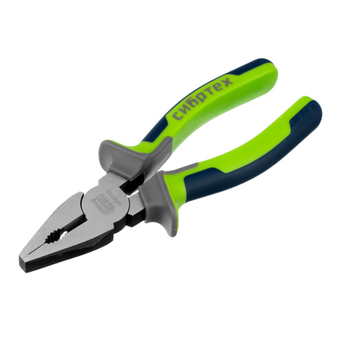 Плоскогубцы комбинированные, 160 мм, фосфатирование, трехкомпонентные рукоятки Сибртех по ценам производителя в Челябинске с доставкой по всей России