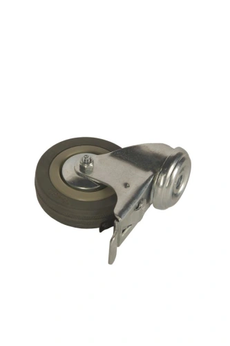 Колесо аппаратное поворотное SChgb 93 75 мм под болт с тормозом (F) по ценам производителя в Челябинске с доставкой по всей России