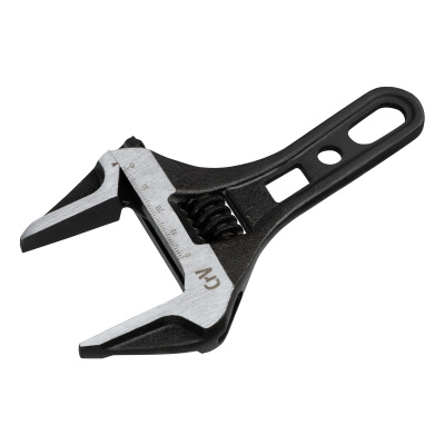 Ключ разводной 155 мм, CrV, кованый, укороченная рукоятка Denzel по ценам производителя в Челябинске с доставкой по всей России