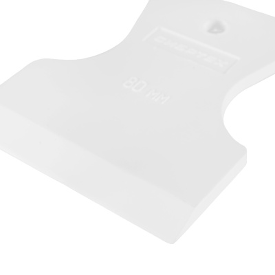 Шпатель, белая резина, 80 мм Сибртех по ценам производителя в Челябинске с доставкой по всей России