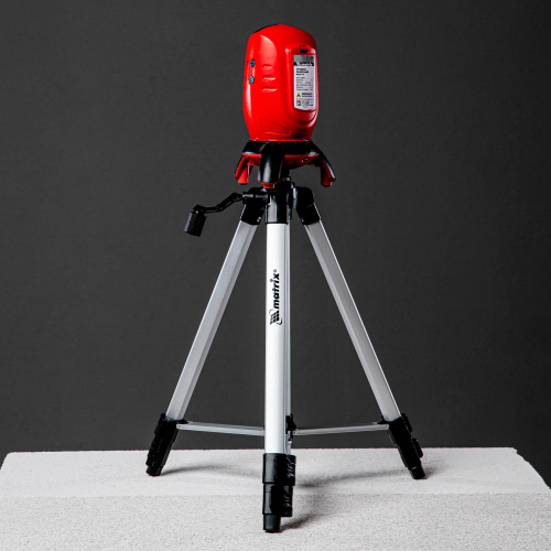 Лазерный уровень ML01T, дальность 10 м, точность ± 0,5 мм, / 1 м, длина волны 650 нм, проекция 1 вертикальная 1 горизонтальная плоскость, резьба под штатив 5/8", штатив в комплекте Matrix по ценам производителя в Челябинске с доставкой по всей России