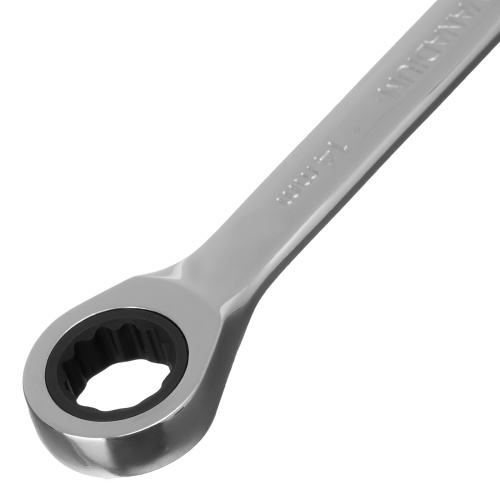 Ключ комбинированный трещоточный, 14 мм, CrV, зеркальный хром Matrix Professional по ценам производителя в Челябинске с доставкой по всей России