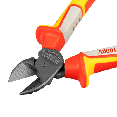 Бокорезы, диэлектрические рукоятки, до 1000 В, трехкомпонентные рукоятки, 180 мм Gross по ценам производителя в Челябинске с доставкой по всей России