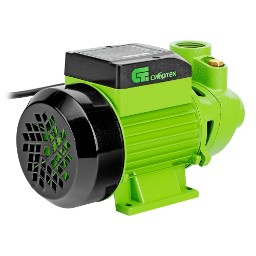 Садовый поверхностный насос СПН370-Ч, 370 Вт, напор 25 м, 1700 л/ч, чугун Сибртех по ценам производителя в Челябинске с доставкой по всей России