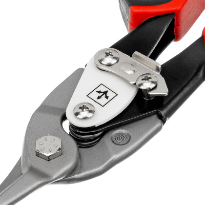 Ножницы по металлу, 250 мм, прямой рез, сталь CRMO, двухкомпонентные рукоятки, PRO Matrix по ценам производителя в Челябинске с доставкой по всей России