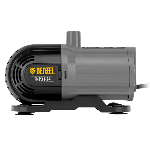 Насос фонтанный FNP31-24, 31 Вт, подъем 2,4 м, 1500 л/ч, колокольчик/2 каскада/гейзер Denzel по ценам производителя в Челябинске с доставкой по всей России