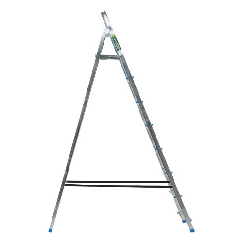 Стремянка, 8 ступеней, стальная, оцинкованная Сибртех по ценам производителя в Челябинске с доставкой по всей России