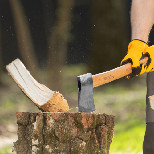 Топор кованый, 900 г, американский тип, буковая рукоятка, 430мм, EFP Denzel по ценам производителя в Челябинске с доставкой по всей России