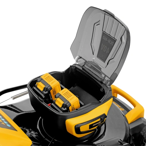 Газонокосилка аккумуляторная бесщет. DLM-460, 460 мм, травосб. 65 л., Li-Ion, 40 В Denzel по ценам производителя в Челябинске с доставкой по всей России