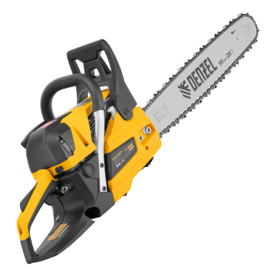 Пила цепная бензиновая DS-5820, шина 50 см, 58 см3, 3.6 л.с, шаг 0,325, паз 1,5 мм, 76 звеньев Denzel по ценам производителя в Челябинске с доставкой по всей России